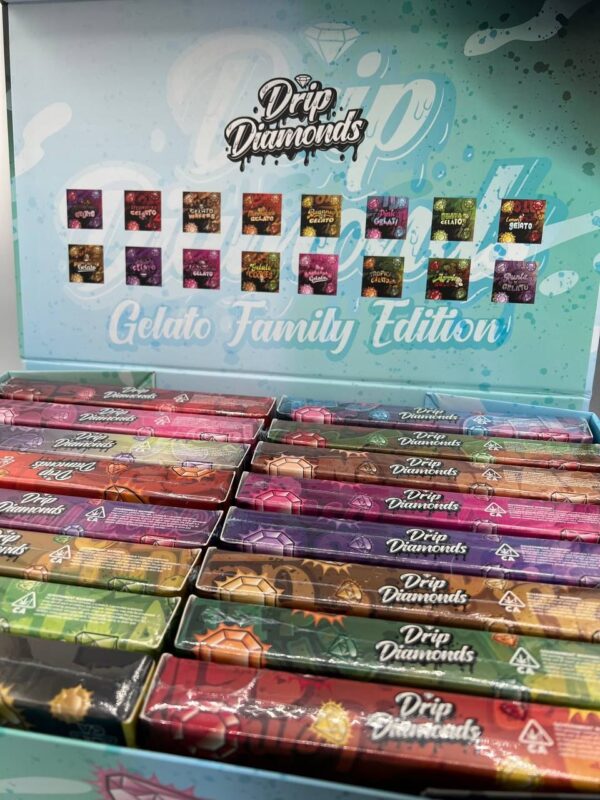 Buy Drip Diamonds Gelato family Edition 3.5G 10 cases